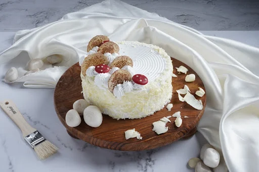 White Forest Cake [Eggless]