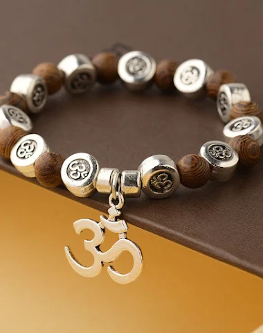 Bracelet élastique rétro style ethn - 3