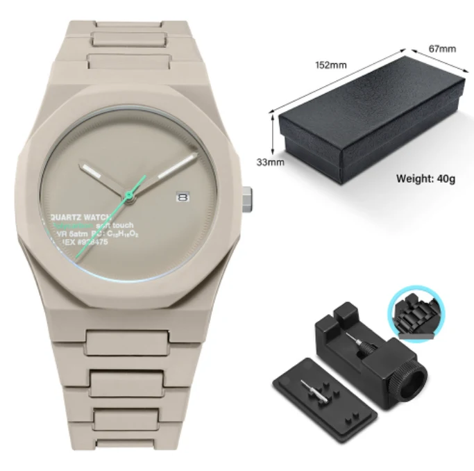 Reloj deportivo digital árabe retro para hombre resistente al agua con movimiento de cuarzo, ideal para actividad física y uso diario.