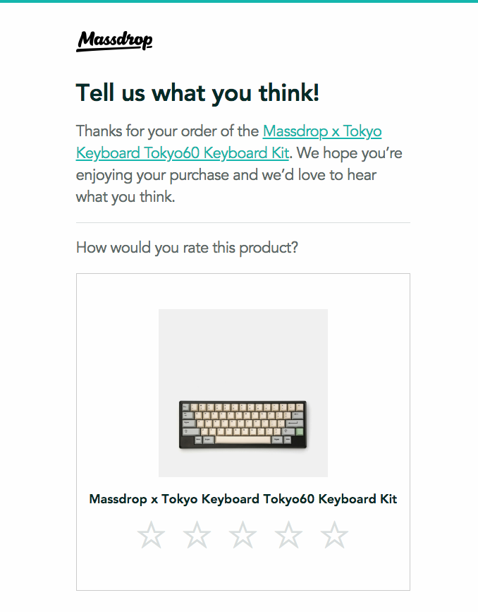 massdrop feedback form