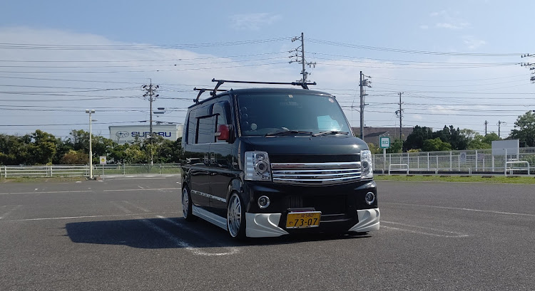 エブリイワゴンの不正改造車取締月間・出先でポツン・ガソリン値上がり！に関するカスタム事例の投稿画像1枚目