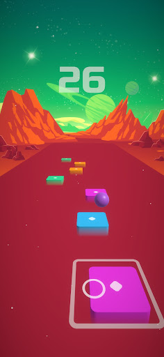 Screenshot Ball Skitter - Tile Hope Game