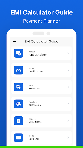 Screenshot Easy EMI - EMI Loan Calculator