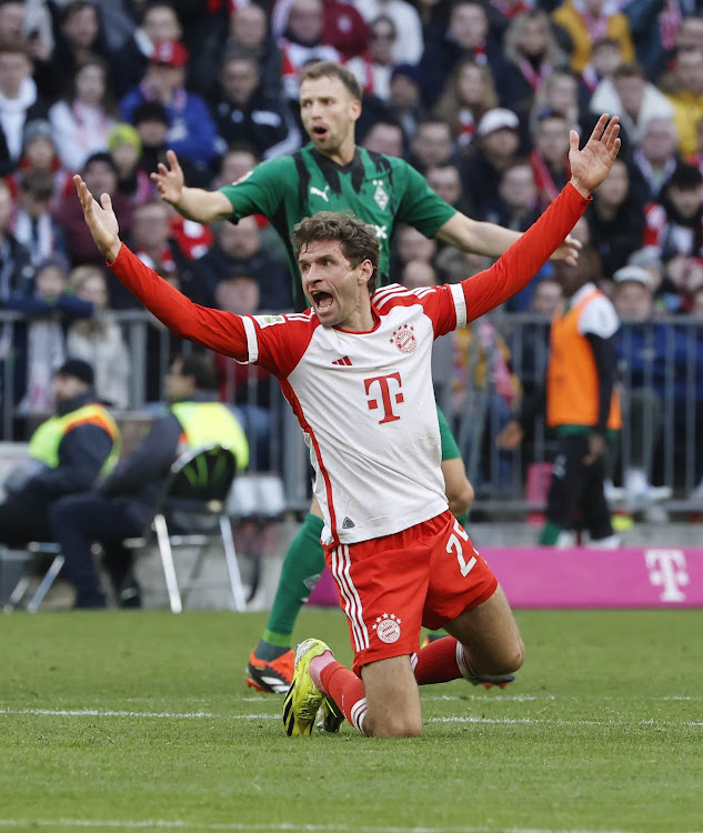 Bayern Munich striker Thomas Mueller