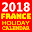 France Holiday Calendar 2018 Download on Windows