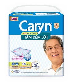 Tấm đệm lót Caryn mỏng nhẹ (14 miếng)