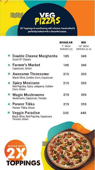 MOJO Pizza - 2X Toppings menu 1