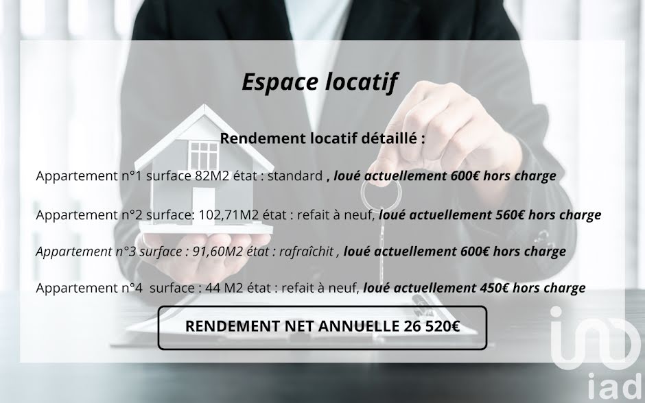 Vente maison  320 m² à Champlay (89300), 390 000 €