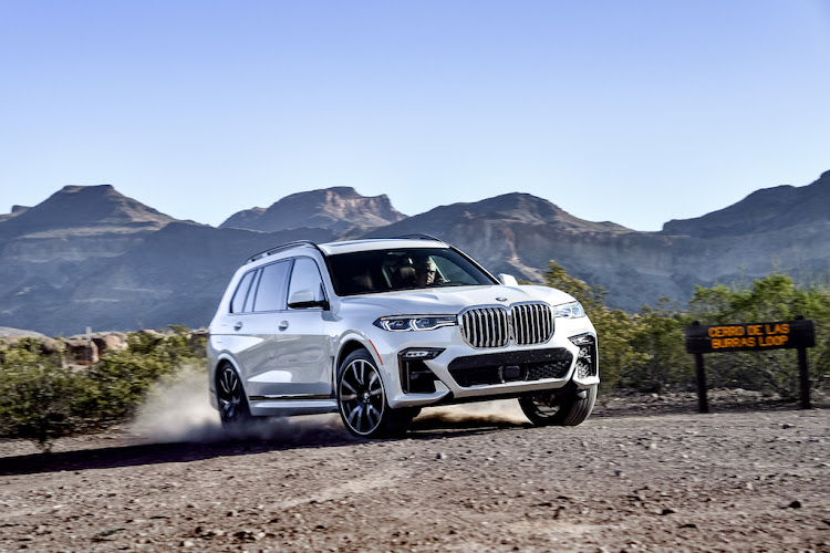 The 2019 BMW X7 sells for just under R2m.