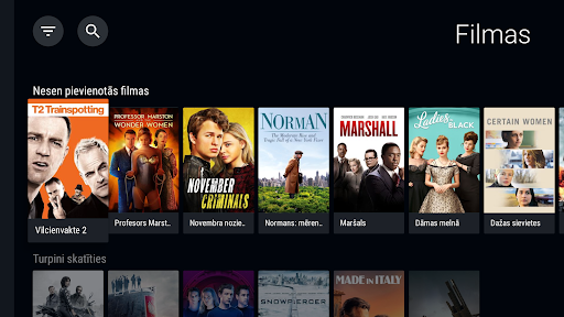 Screenshot Tet TV+ for Android TV