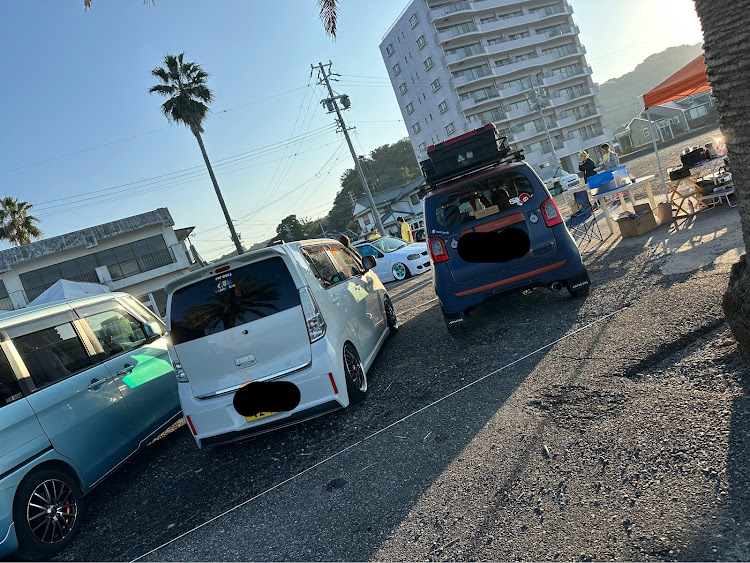 ワゴンRスティングレーの軽自動車限定ミーティング・Seaside kcar meeting・三連休最終日に関するカスタム事例の投稿画像2枚目