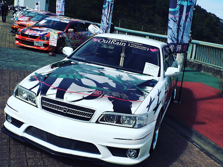 すずむんさんが投稿したチェイサー・痛車・ボーカロイド・ケーブレイクに関するカスタム事例の投稿画像1枚目