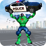 Cover Image of 下载 Incredible Monster Robot Hero Crime Shooting Game 1.9 APK