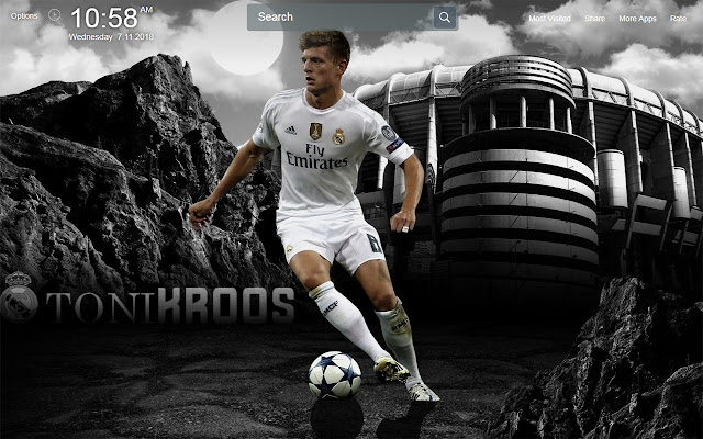 Toni Kroos FullHD New Tab Wallpapers