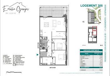 appartement à Lespinasse (31)