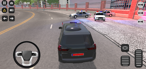 Screenshot President Guard Police Car