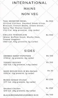 Healthy Cravings menu 3