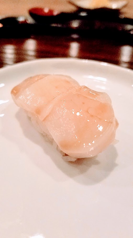 My experience at Nodoguro Supahardcore 2019 - worth the price for the multiple high quality courses that includes cooked dishes and a parade of sushi dishes such as Sea scallop from Ibaki prefecture