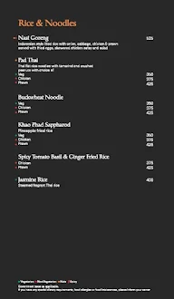 Panash - Four Points by Sheraton menu 4