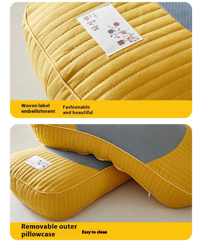 Title 4, Almohada de trigo sarraceno con funda dura de a...