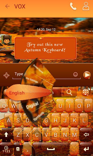 Autumn Keyboard