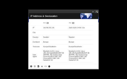 IP Address & Geolocation