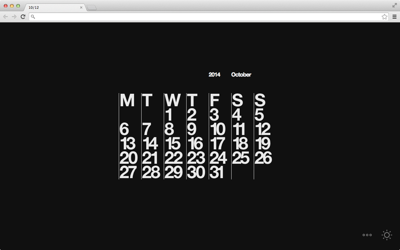 Stendig Calendar Tab Preview image 3