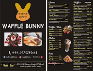 Waffle Bunny menu 1