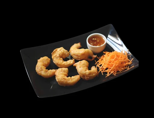 Golden Fried Prawns