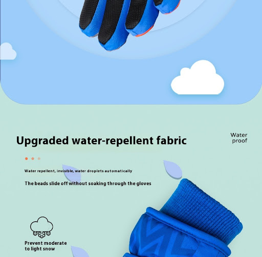 Title 13, Childrens Ski Gloves Dinosaur, Windproof Warm ...