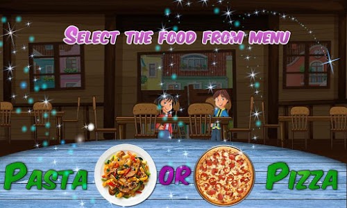 Android application Pizza &amp; Pasta Maker Chef screenshort