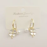 White Ear Studs