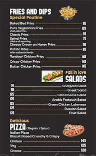 New York Fries And Wrap menu 1