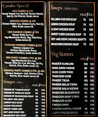 Desi Treat menu 1