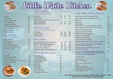 Little White Kitchen menu 