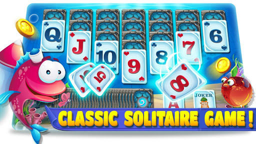 solitaire lovely fish: Tripeaks apk mod screenshots 1