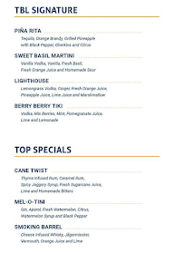 The Bier Library menu 6