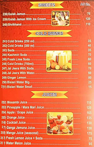 New Rishikesh Veg.Treat menu 7