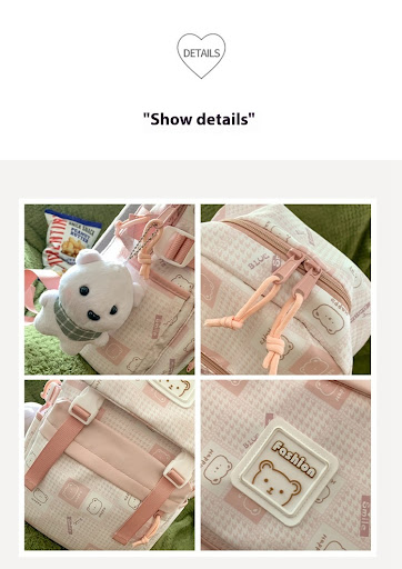 Title 4, Checked Backpack for Women, Large Capacity for ...