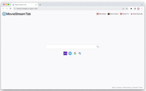 Movie Stream Tab chrome extension