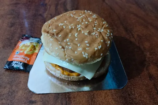 Cheese Aloo Tikki Burger