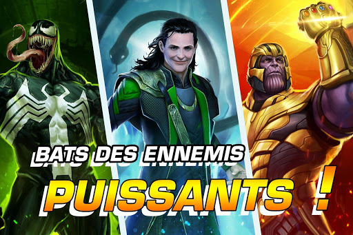 Code Triche MARVEL Puzzle Quest : bataille des Super Héros ! APK MOD (Astuce) screenshots 2