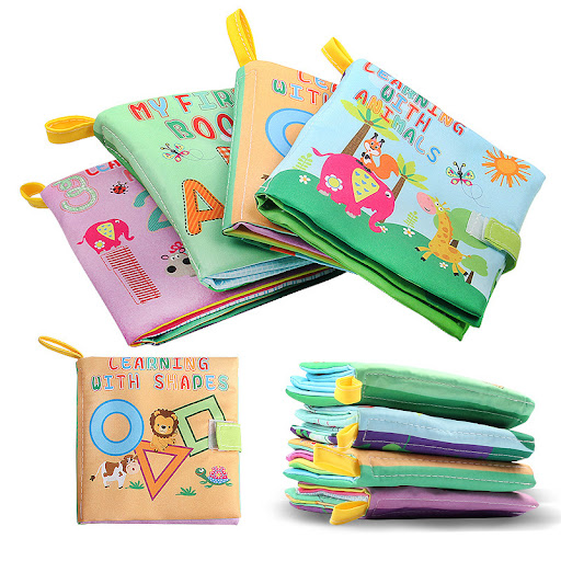 Title 5, Early Education Baby Three-dimensional Cloth Bo...