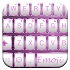 Frame WhitePink Emoji Keyboard10.0