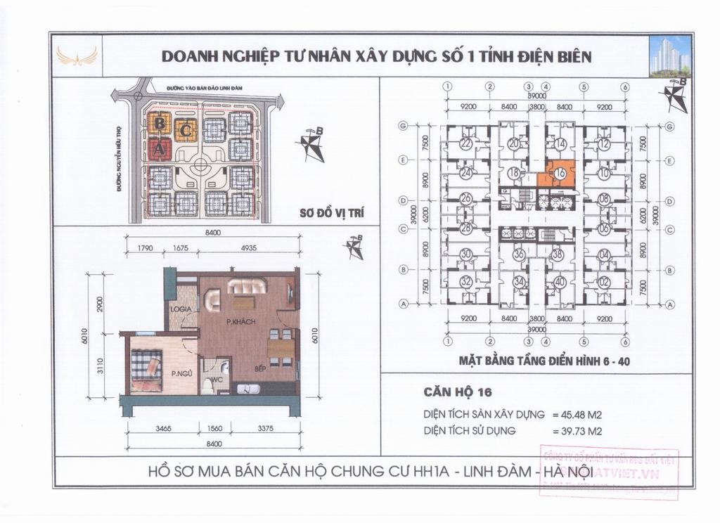 Tôi Chính chủ bán căn 916 HH1A chung cư Linh Đàm