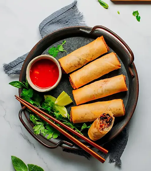 Chicken Spring Roll [4 Pcs]