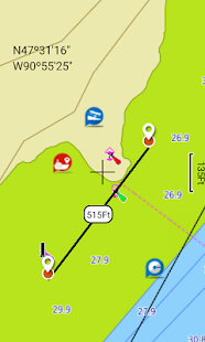 Lake Vermilion - Minnesota gps map navigator - náhled