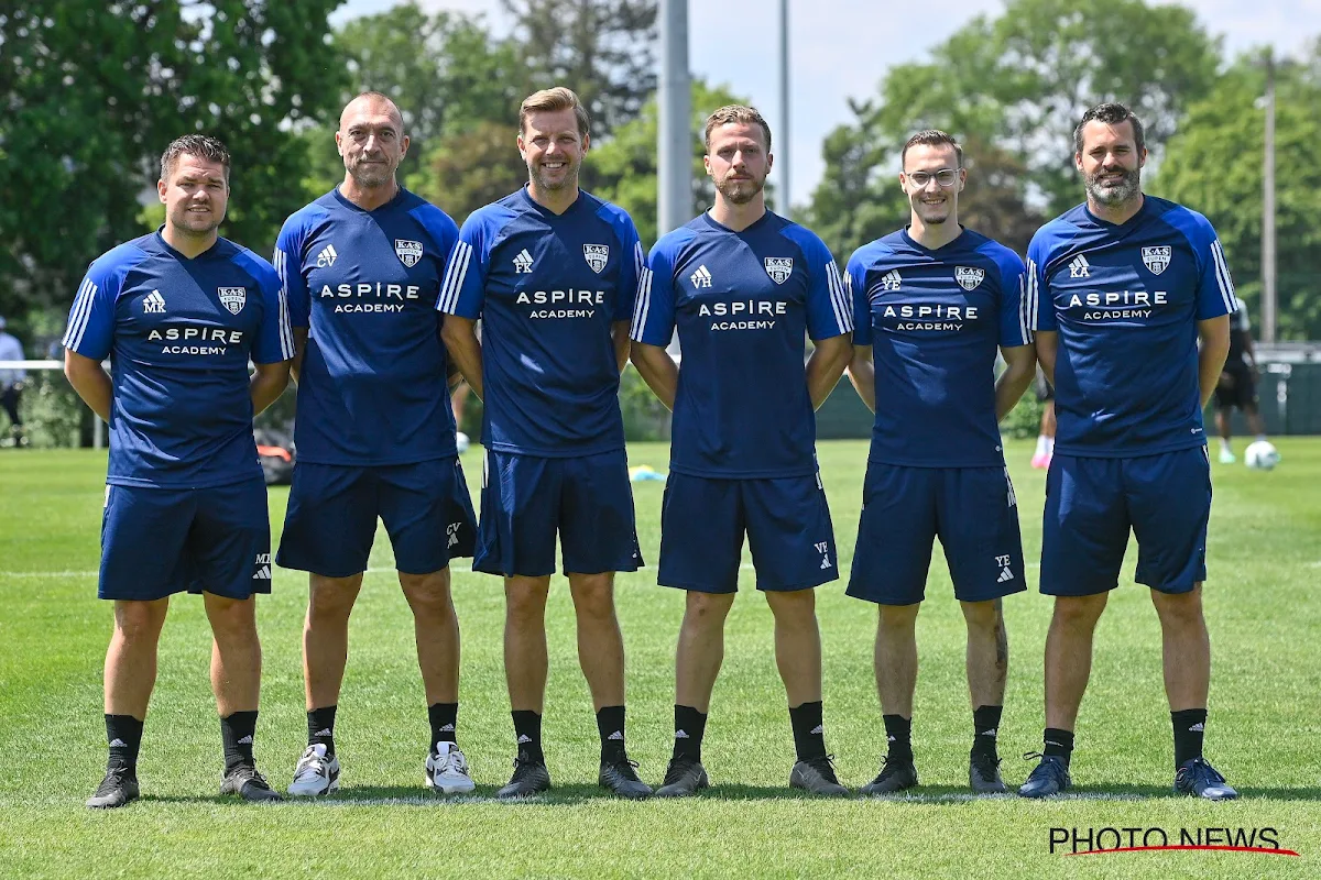 Le staff d'Eupen presque au complet 