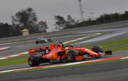 Mick Schumacher con la Ferrari nei test del Bahrain 2019