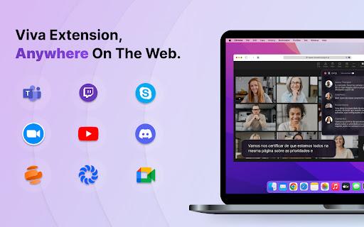 Viva Translate: Transcribe Google Meets & Browser Audio